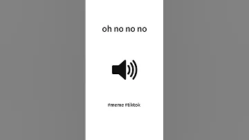Oh No No No Meme Sound Ohno Lyrics Song Funny Music 