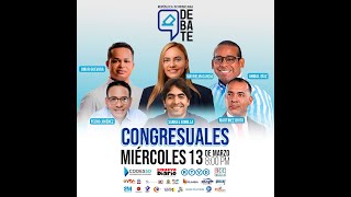 Debate electoral l Congresuales,Circunscripción 2 del Distrito Nacional 2024-2028