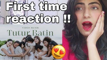 First time reacting to Yura Yunita - Tutur Batin (Official Music Video)