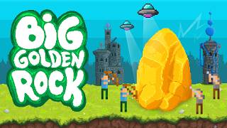 Big Golden Rock - Pixel Incremental Clicker Idle Game | Gameplay Trailer