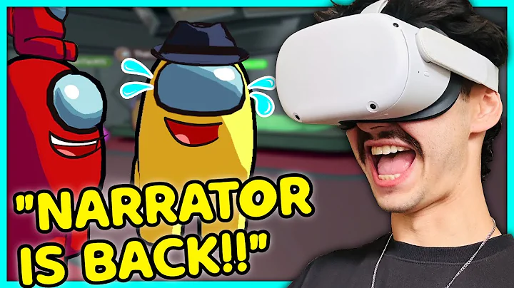 I NARRATED Players in AMONG US VR 🧐 PART 6