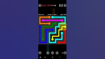 How To Solve Flow Free 9x9 Mania Level 109 Hard Board Walk Through Solution Walkthrough