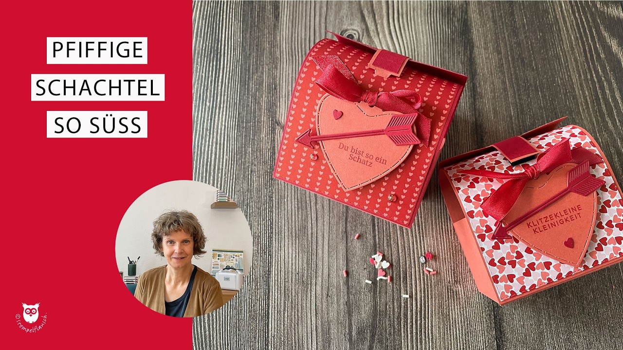 Geschenkschachtel - Keine Stanzformen nötig