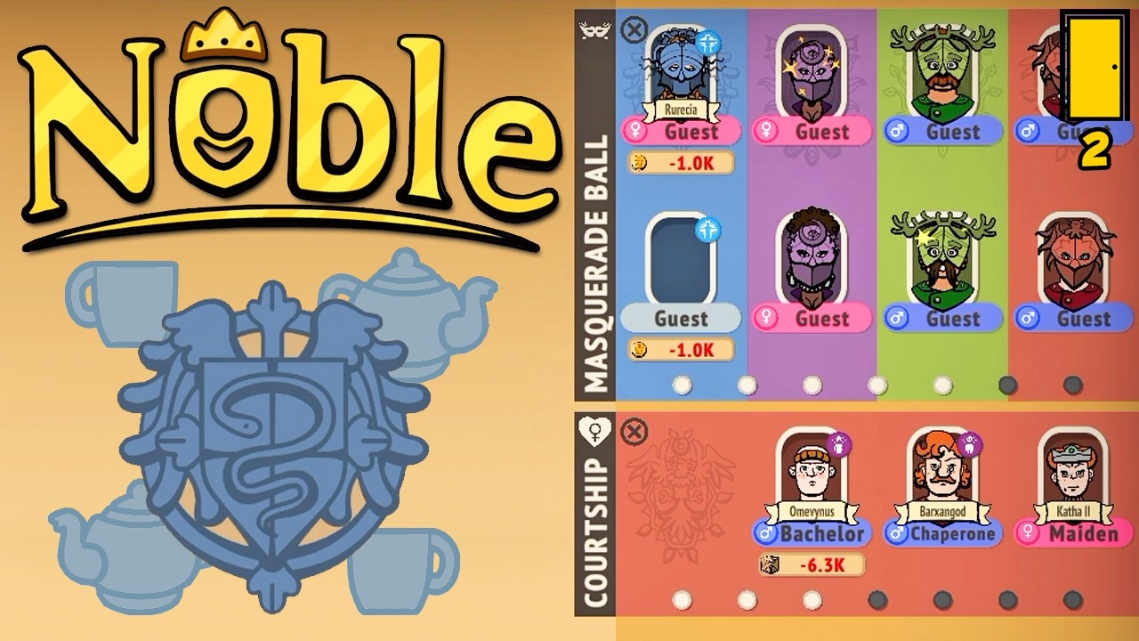 Who's That Behind The Mask? | Noble - Part 2 (Medieval Dynasty Builder)