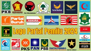 Logo dan Foto Ketua Partai Peserta Pemilu 2024 | Free Download CDR dan PNG File