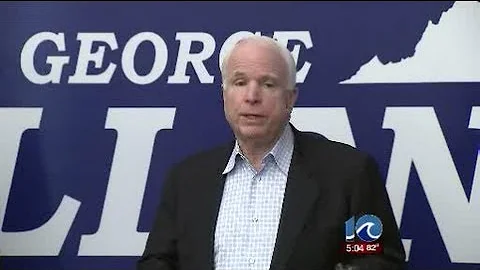 McCain campaigns for George Allen