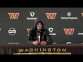 QB Jayden Daniels Speaks to the Media After Practice | Washington Commanders