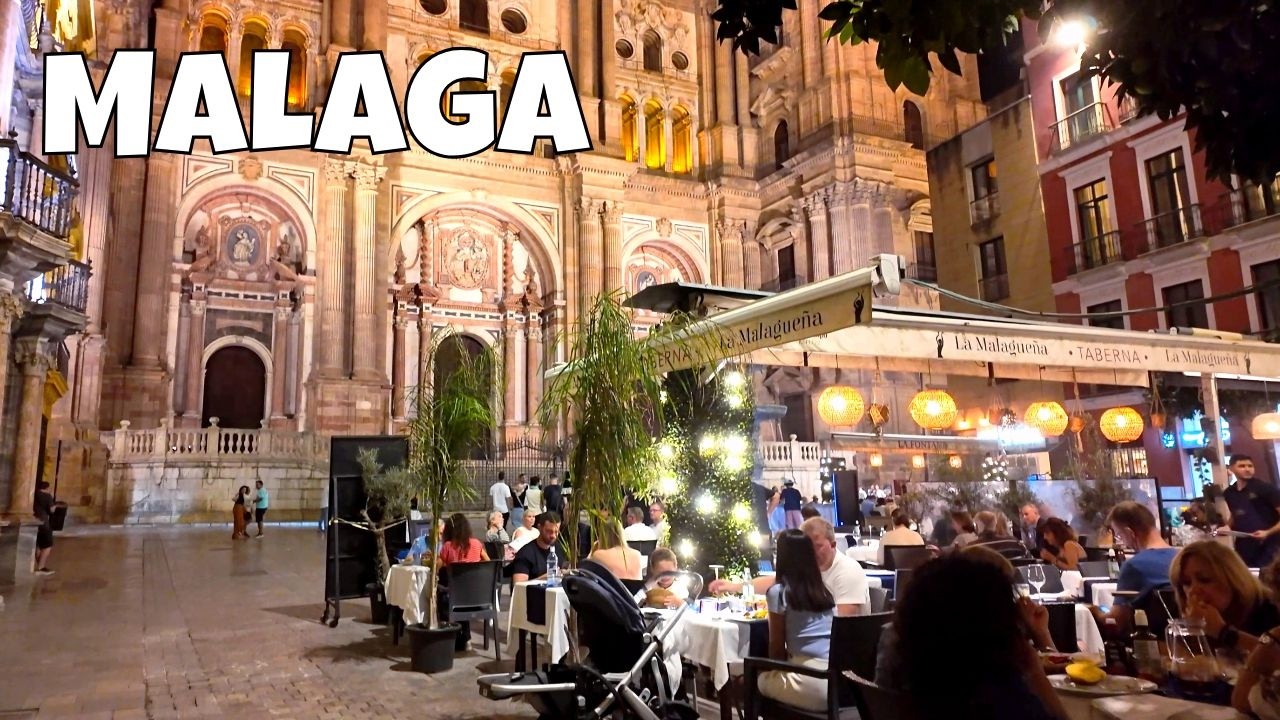 Best Restaurants & Street Food in Malaga 🍽️🍷 Prices + Top Spots | Costa del Sol Spain 4K