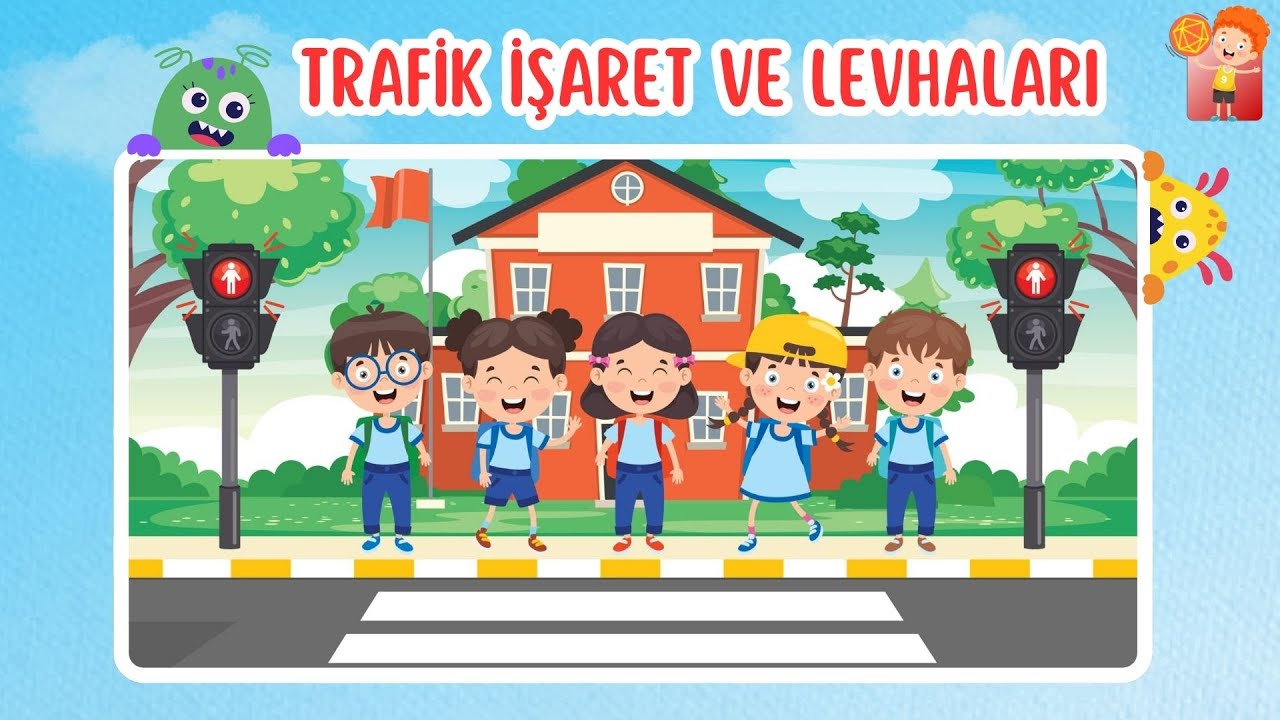 🚦 Trafik İşaret ve Levhaları | 🚦 Çocuklar İçin Eğitici Video