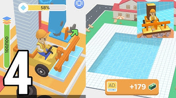 Tile Stamper - Gameplay / Walkthrough - Part 4 (IOS & Android) - Massive New Build!