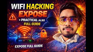 WiFi Hacking Explained (Ethically) 🔥 Full Beginner Guide || wifi hacking expose