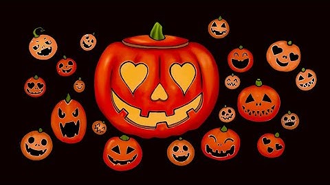 Pumpkin Beings - Happy Halloween (Official Artwork Lyric Music Video)