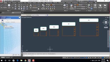 Scale Title Paper A4, A3, A2, A1, A0