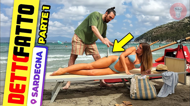 Mettete una Sarda su una Sarda in Sardegna - [Detto Fatto Ep. 69] - theShow