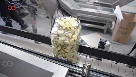 Automatic Garlic Peeling Sorting Packing Machine Line #garlic #packing