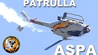 Exhibición helicópteros Patrulla Aspa - OTAN TIGER MEET Zaragoza 2016