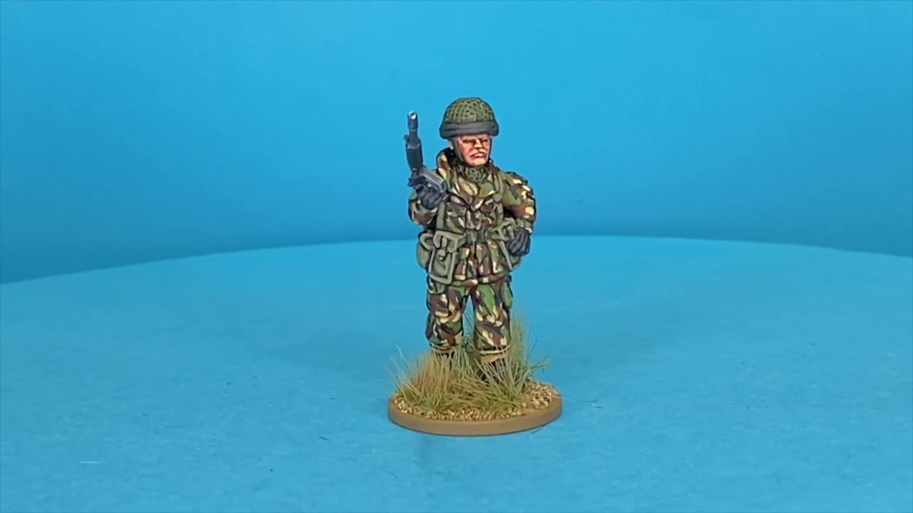 28mm Flank March Miniatures Painted Brit Cold War Test Figure