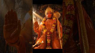 Divine Hanuman Temple Darshan | Ultra Realistic AI Cinematic | Jai Hanuman ❤️🙏 | 4K Spiritual Reel
