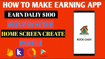 How To Make Earning App Full Tutorial Video | App Bulid With Kodular Create Home Screen Part 1 Hindi
