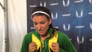 Oregon's Jenna Prandini Sixth In U.S. 100 Meters
