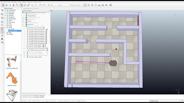 CoppeliaSim Edu   SegundoEscenario Alumnos   rendering  12 ms 7 9 fps   SIMULATION STOPPED 2021 04 2