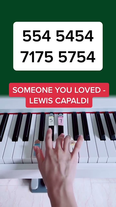 Someone You Loved - Lewis Capaldi (Piano Tutorial) #someoneyouloved #lewiscapaldisomeoneyouloved