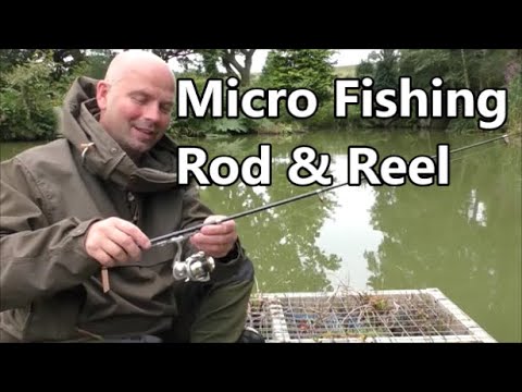 Telescopic Micro Pen Fishing Rod and Reel 