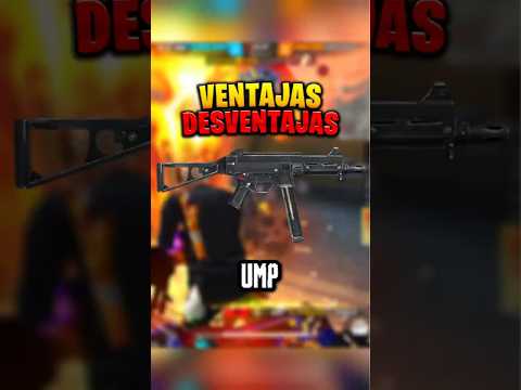 Ventajas Y Desventajas Que Debes Conocer Para Dominar La UMP en Free Fire  #freefire