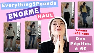 ENORME HAUL Everything5Pounds | Tout à 6€ | Marc O'Polo, NAKD, Topshop