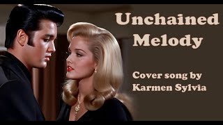 Video thumbnail of "Unchained Melody, cover song by Karmen Sylvia"