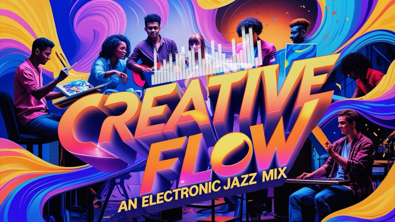 Creative Flow: An Electronic Jazz Mix | Music For The Creatives✨🎨