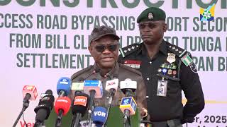 FCT MINISTER FLAGS OFF 7KM ROAD PROJECT FROM BILL CLINTON DRIVE TO TUNGA MADAKI COMMUNITY