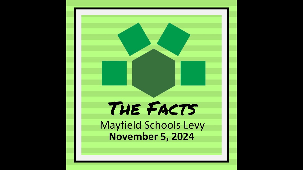 THE FACTS Mayfield Schools Levy Treasurer Scott Snyder explains HB