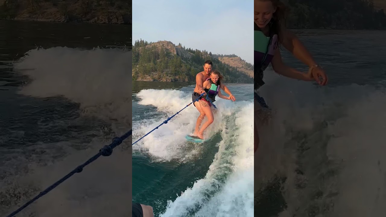 Double Up on the Wake Surf Board 