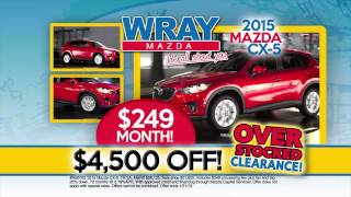 WMZ 0115-02 WRAY MAZDA JAN 15 MAZDA CLEARANCE