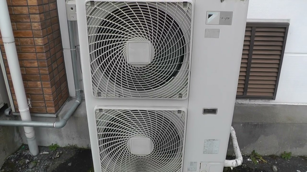 ダイキン 業務用エアコン 室外機 RYJ140B 暖房運転 Daikin Air 
