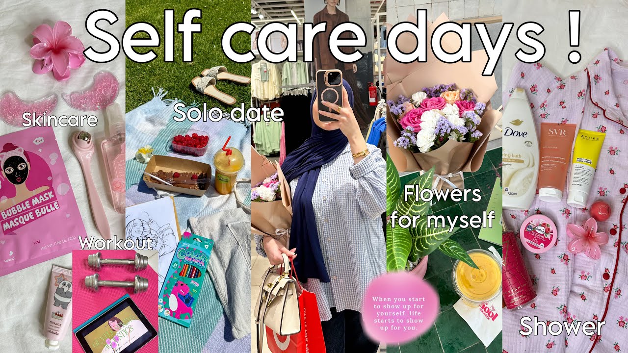 Self Care Days 💌 | Treating Myself 💐 | Solo Date 🫶🏻 | Shopping 🛍️ | Skincare & Shower 🛁🧖‍♀️