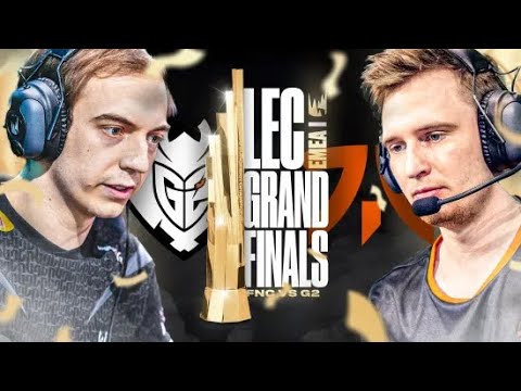 LEC SPRING FINALS G2 VS FNATIC FOR THE TITLE - CAEDREL