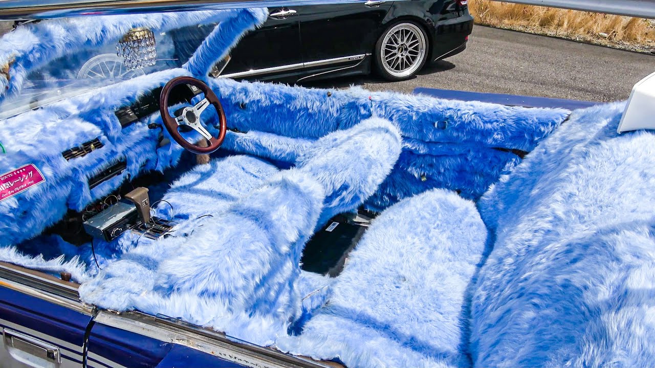 モッフモフな内装 屋根ぶった斬りのオープンカー 街道レーサー Youtube