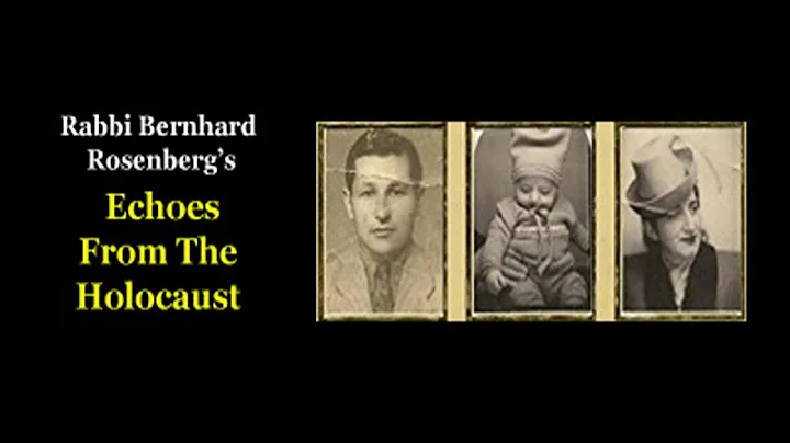 Rabbi Dr. Bernhard Rosenberg Speaks Out, with Rabb...