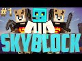 Minecraft SkyBlock Bölüm 1 - Cobblestone