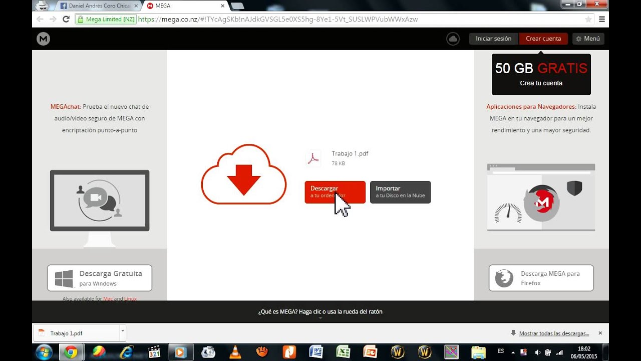 Como descargar Mega - YouTube
