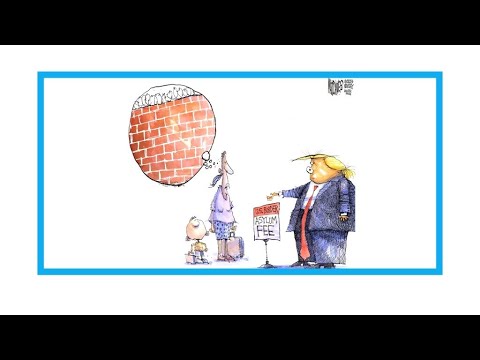 Trump Fait Payer Les Demandeurs D'asile : "Donnez-moi Vos Pauvres... Et Allongez La Monnaie"
