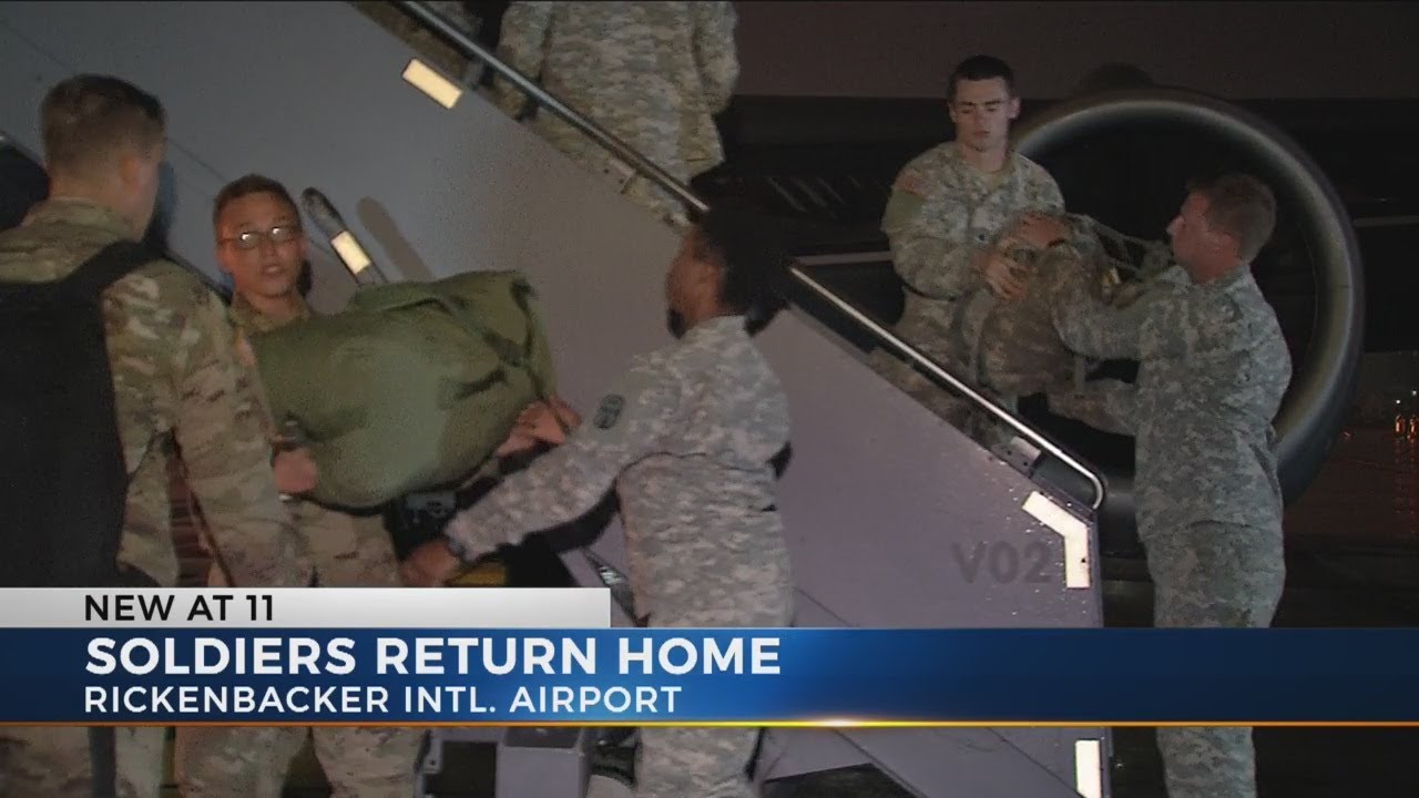 Ohio National Guard soldiers back in Ohio after relief mission