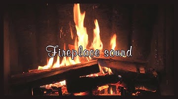 🔥 공부할 때 듣는 장작 타는 소리 / Fireplace sound