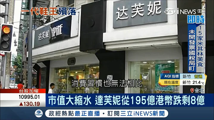 不敵電商堀起?! 達芙妮2017"一天收3家店" 一代鞋王西進慘敗 │記者 李孟珊 許智雄│【台灣要聞。先知道】20180312│三立iNEWS - 天天要聞