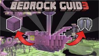 How To Get SHULKERS + ELYTRA In Minecraft | Bedrock Guide S3 EP22
