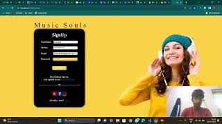 My Full Stack Project on Music Site