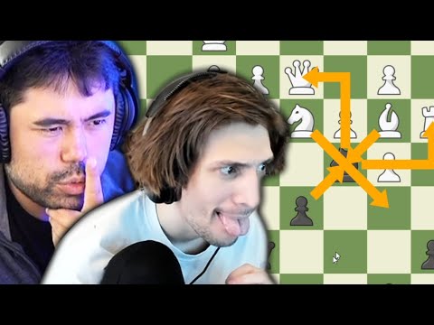 Xqc finds insane move #chess #hikarumagnus #magnuscarlsen #hikaru