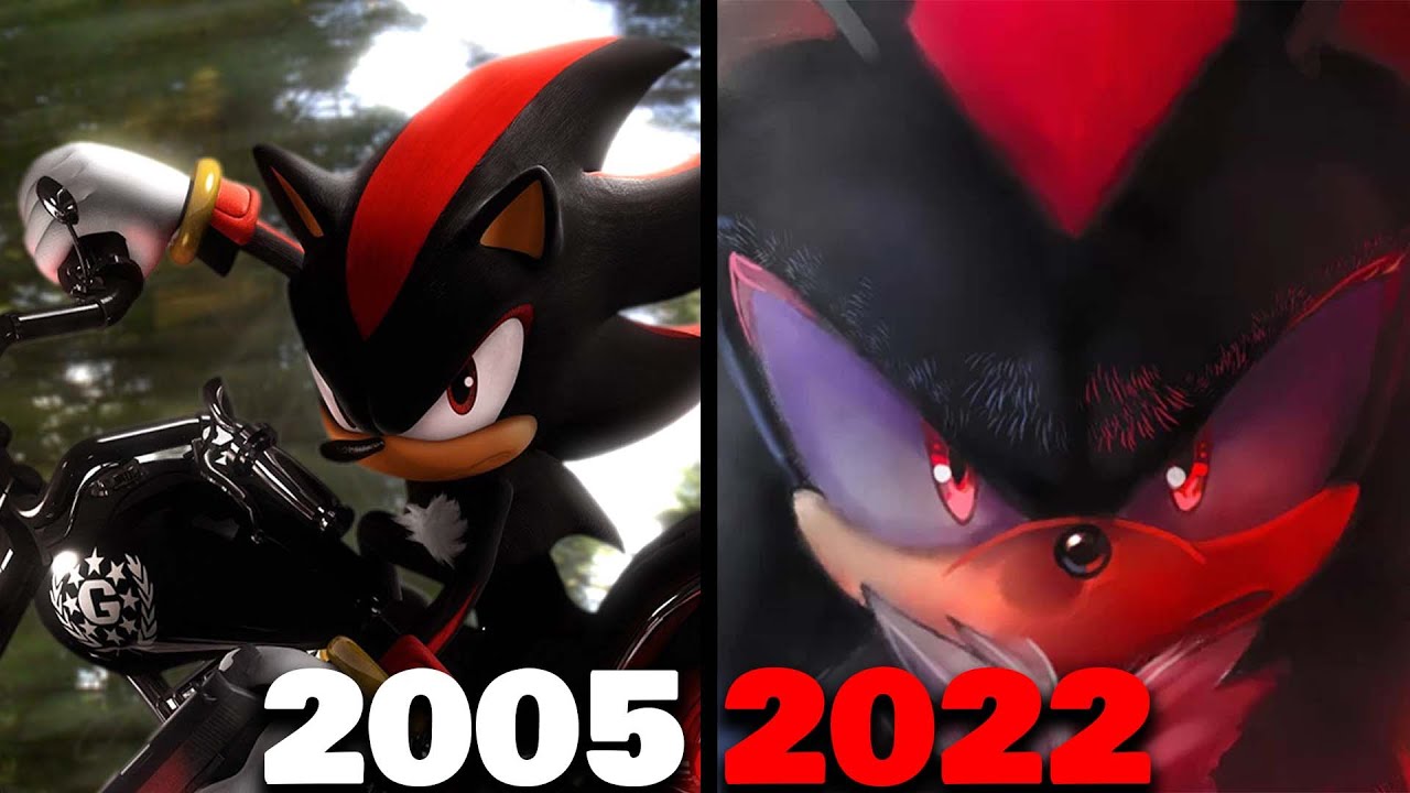 Evolution of Shadow The Hedgehog 2005-2022 - YouTube